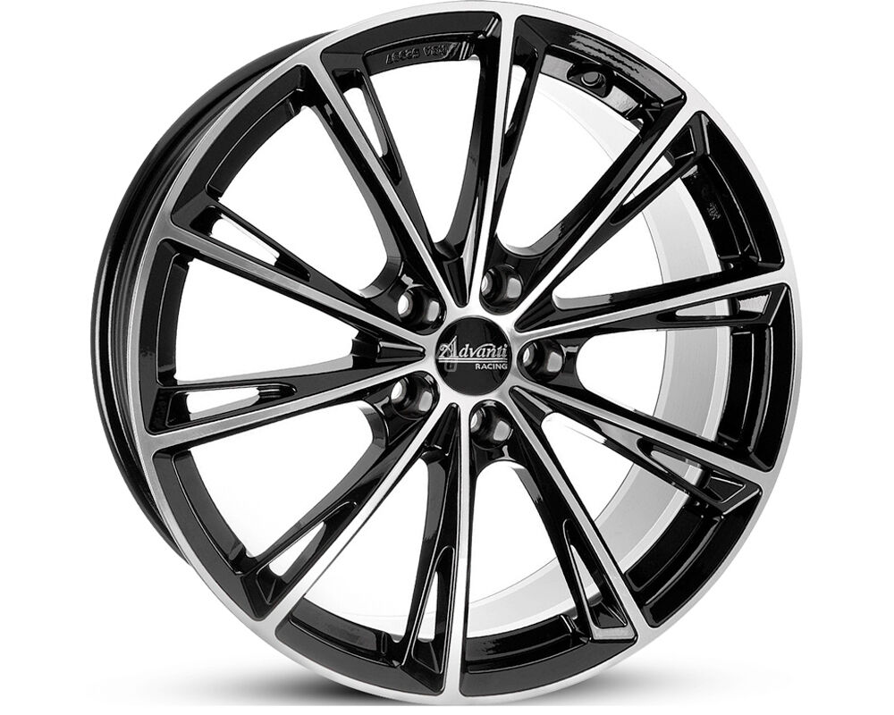 Kitas OXXO PREDATOR Black Polished light alloy R17 rims