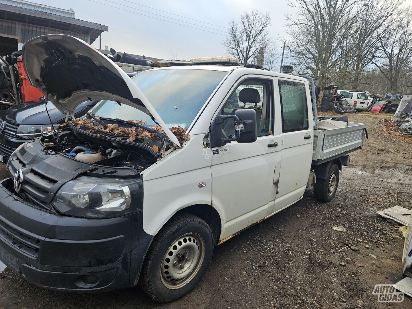 Volkswagen Transporter 2013 y parts