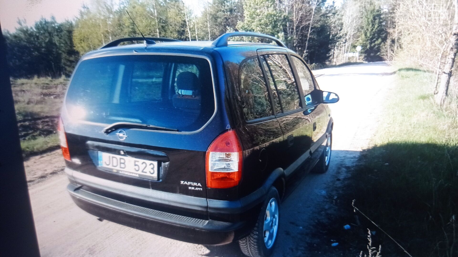 Opel Zafira 2002 y Hatchback