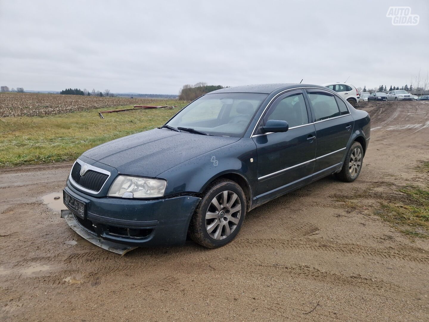 Skoda Superb 2005 m dalys