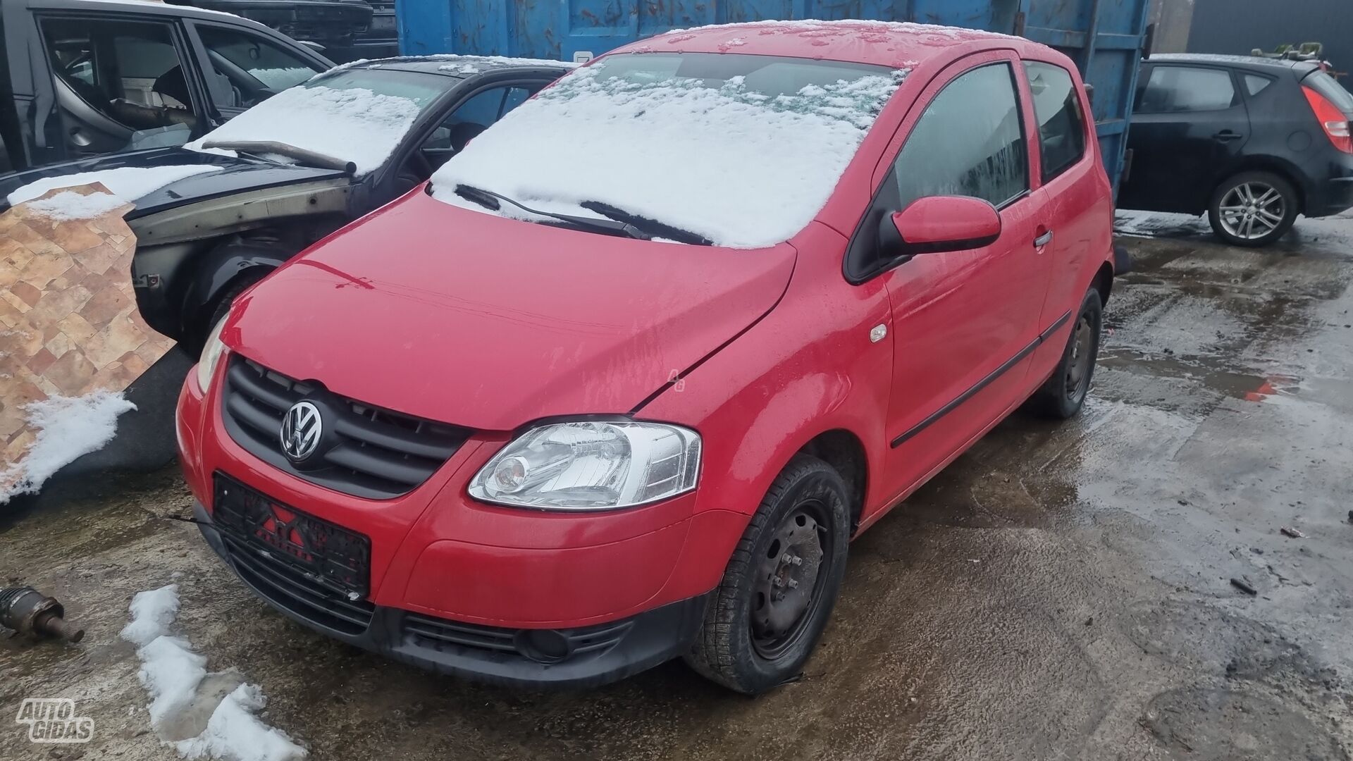 Volkswagen Fox 2007 m dalys