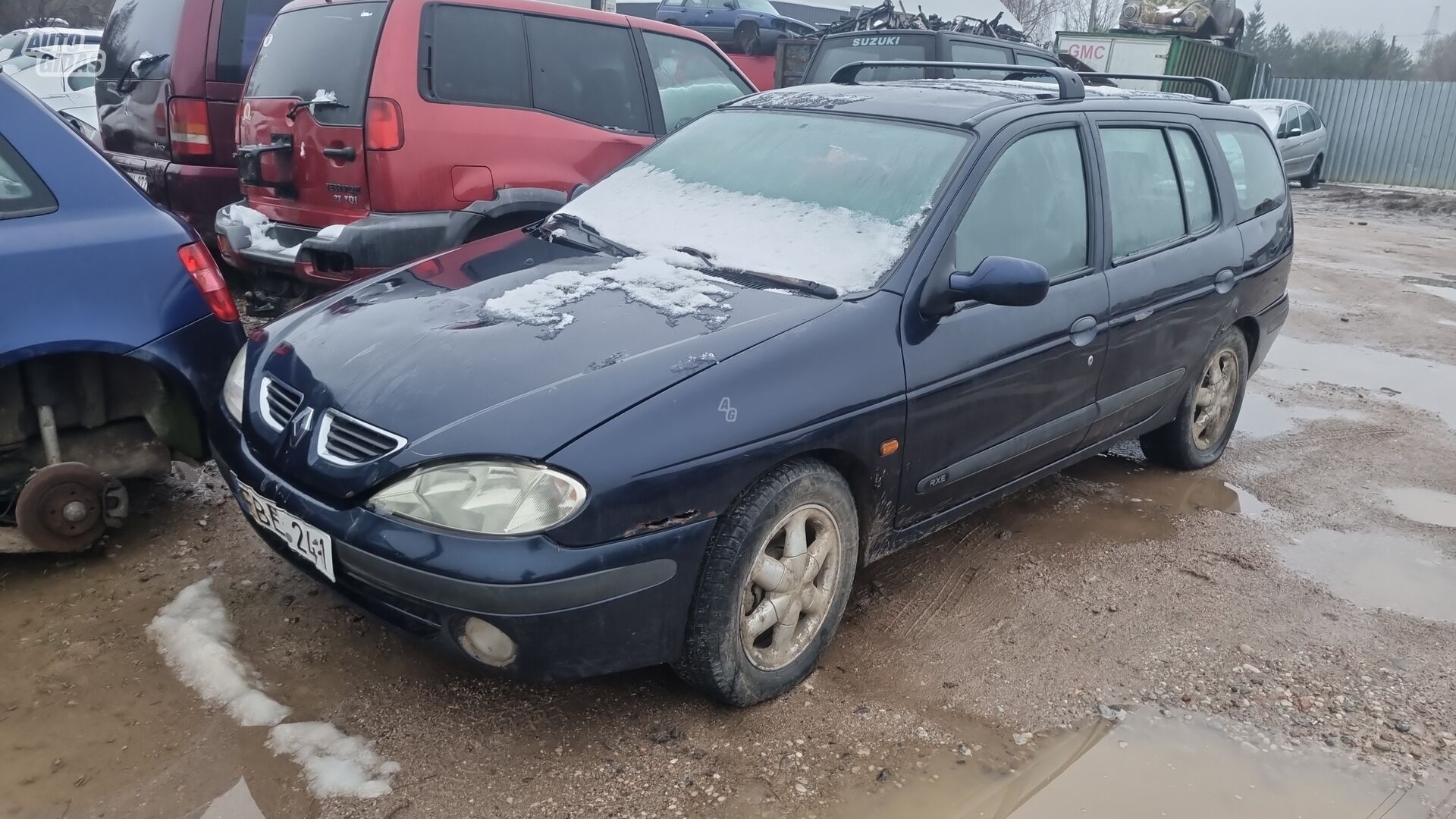 Renault Megane 2002 m dalys