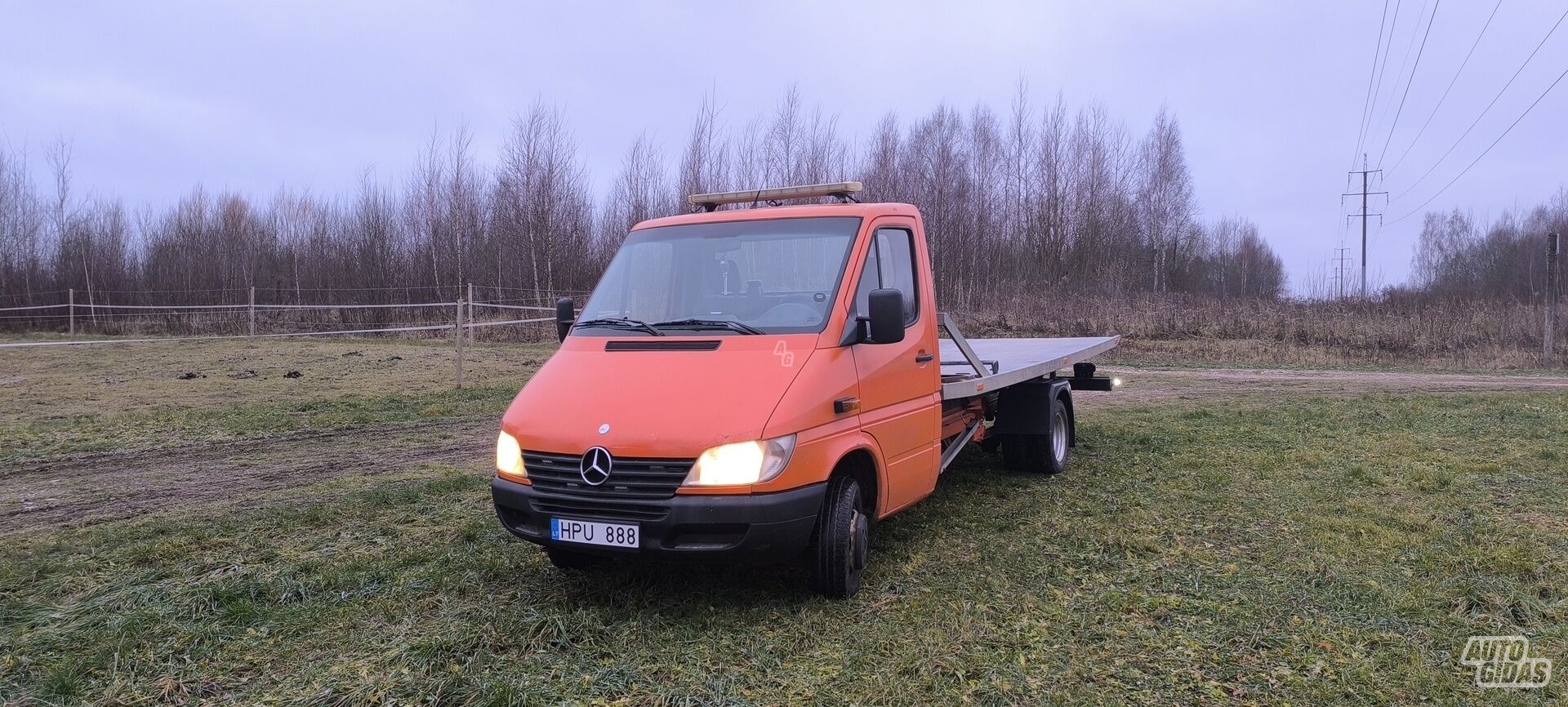 Mercedes-Benz Sprinter 2002 m Autovėžis