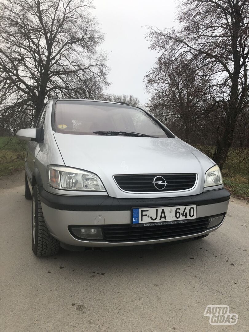 Opel Zafira 1687 2001 m | Skelbimas | 0137279888 | Autogidas