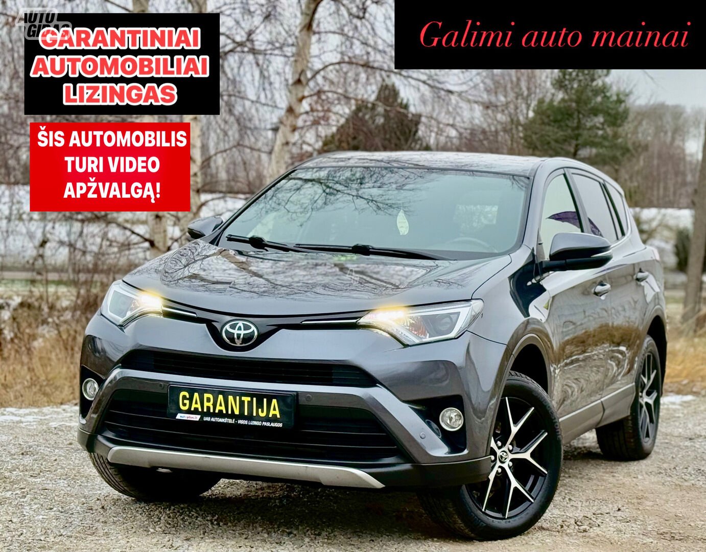 Toyota RAV4 2017 m Visureigis / Krosoveris