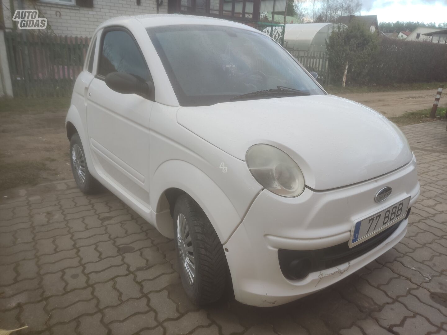 Microcar Due 2014 m Vienatūris