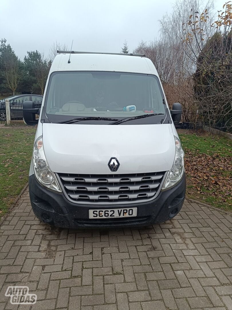 Renault Master 2013 m Krovininis mikroautobusas