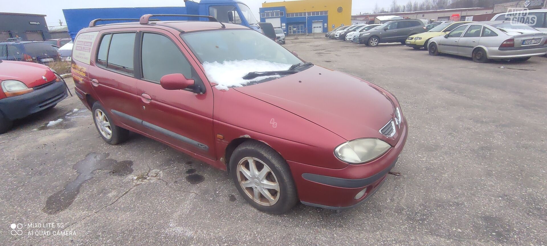 Renault Megane 2002 m dalys