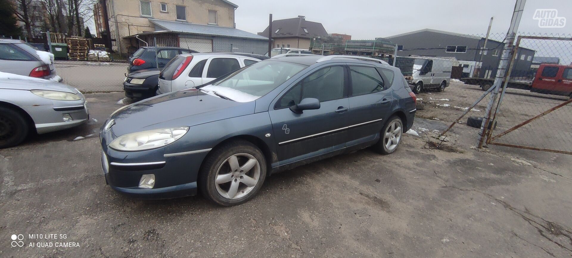 Peugeot 407 2006 m dalys