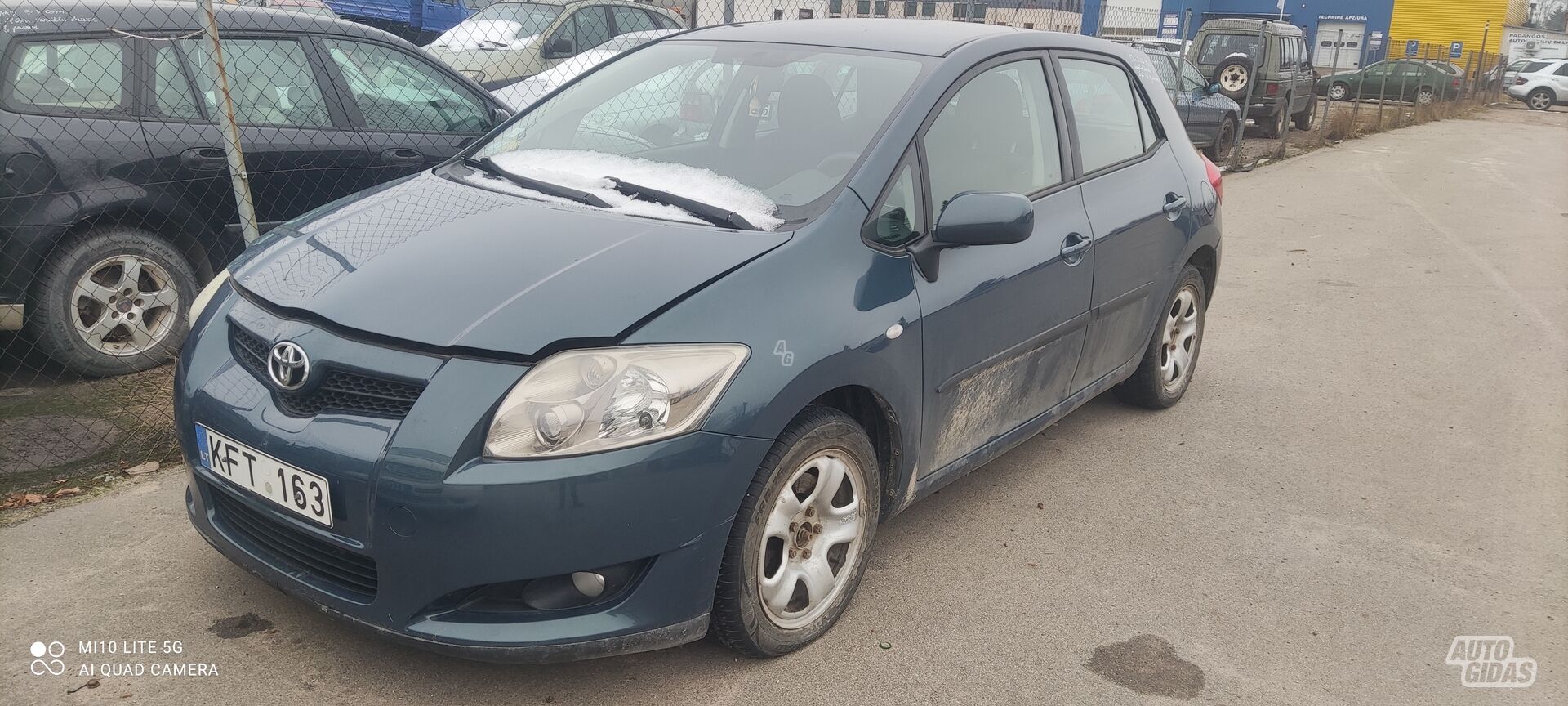 Toyota Auris 2007 m dalys