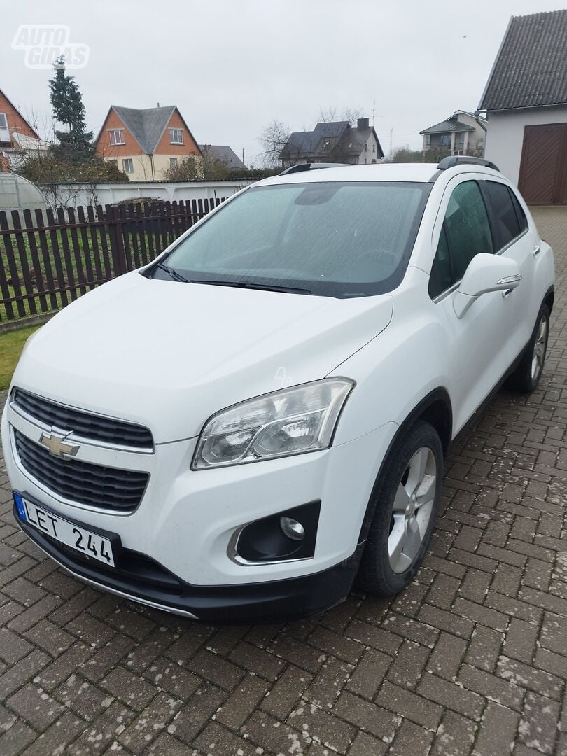 Chevrolet Trax CDTI 2013 y