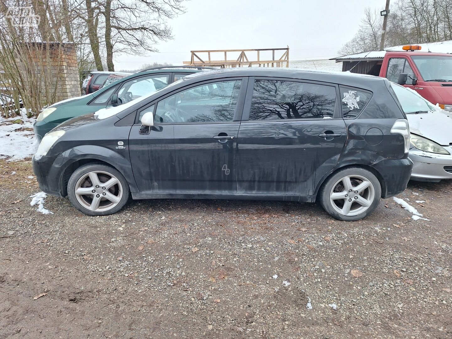 Toyota Corolla Verso 2007 г запчясти