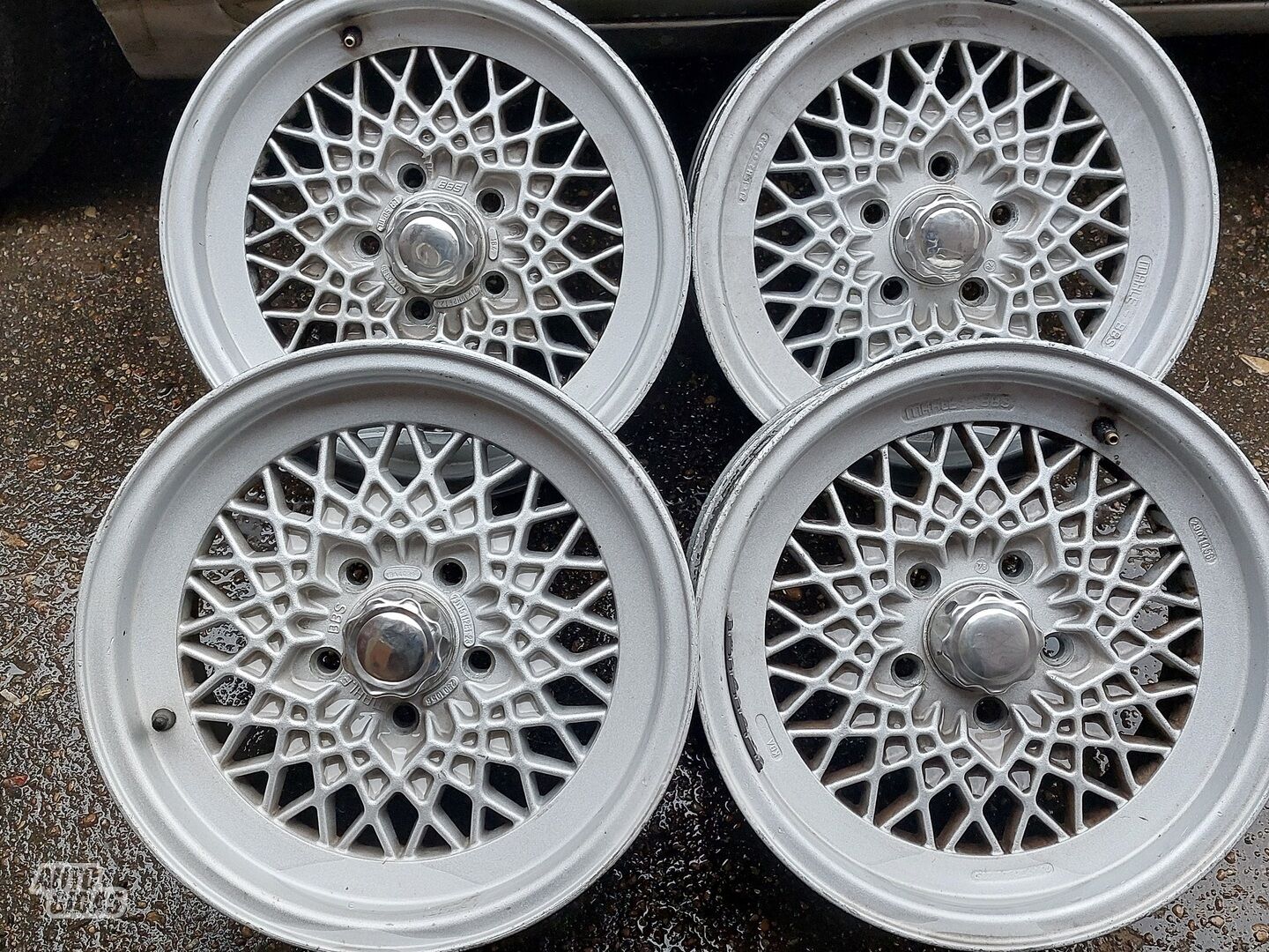 Light alloy R15 rims