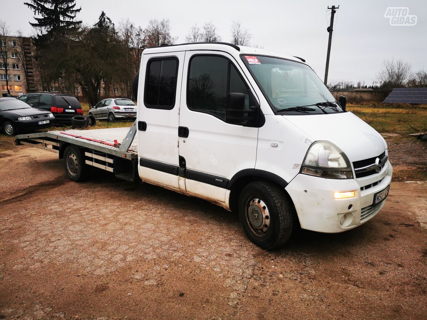 Opel Movano 2007 m Krovininis mikroautobusas