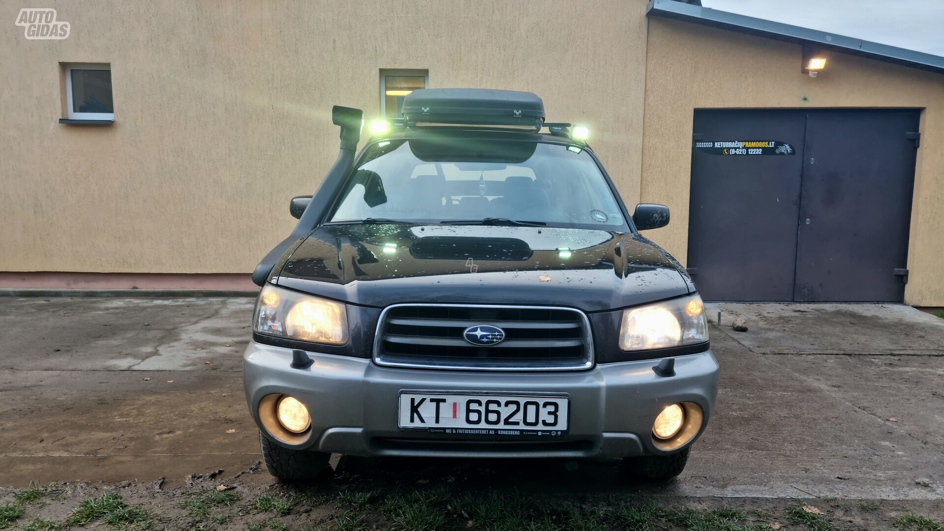 Subaru Forester 2003 m Visureigis / Krosoveris