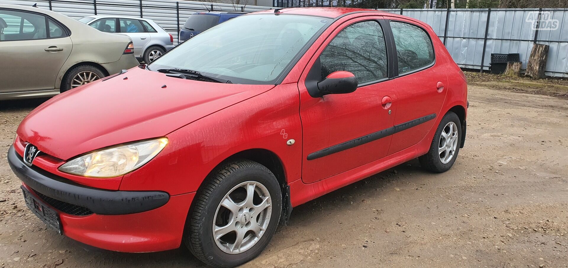 Peugeot 206 2005 m dalys