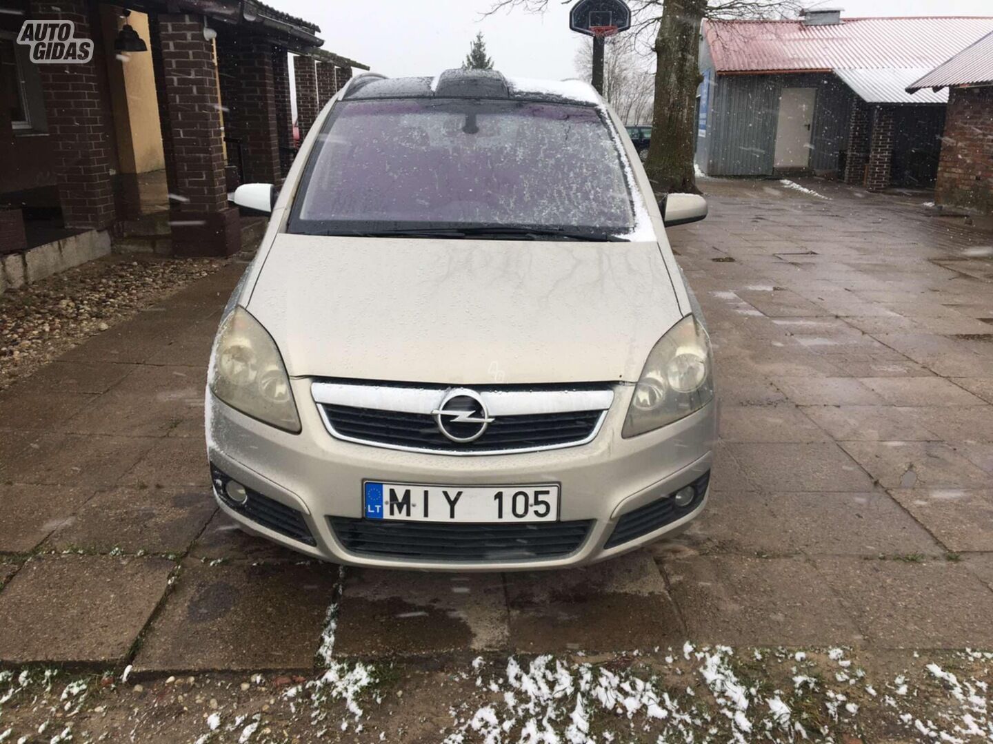 Opel Zafira 2007 г Минивэн