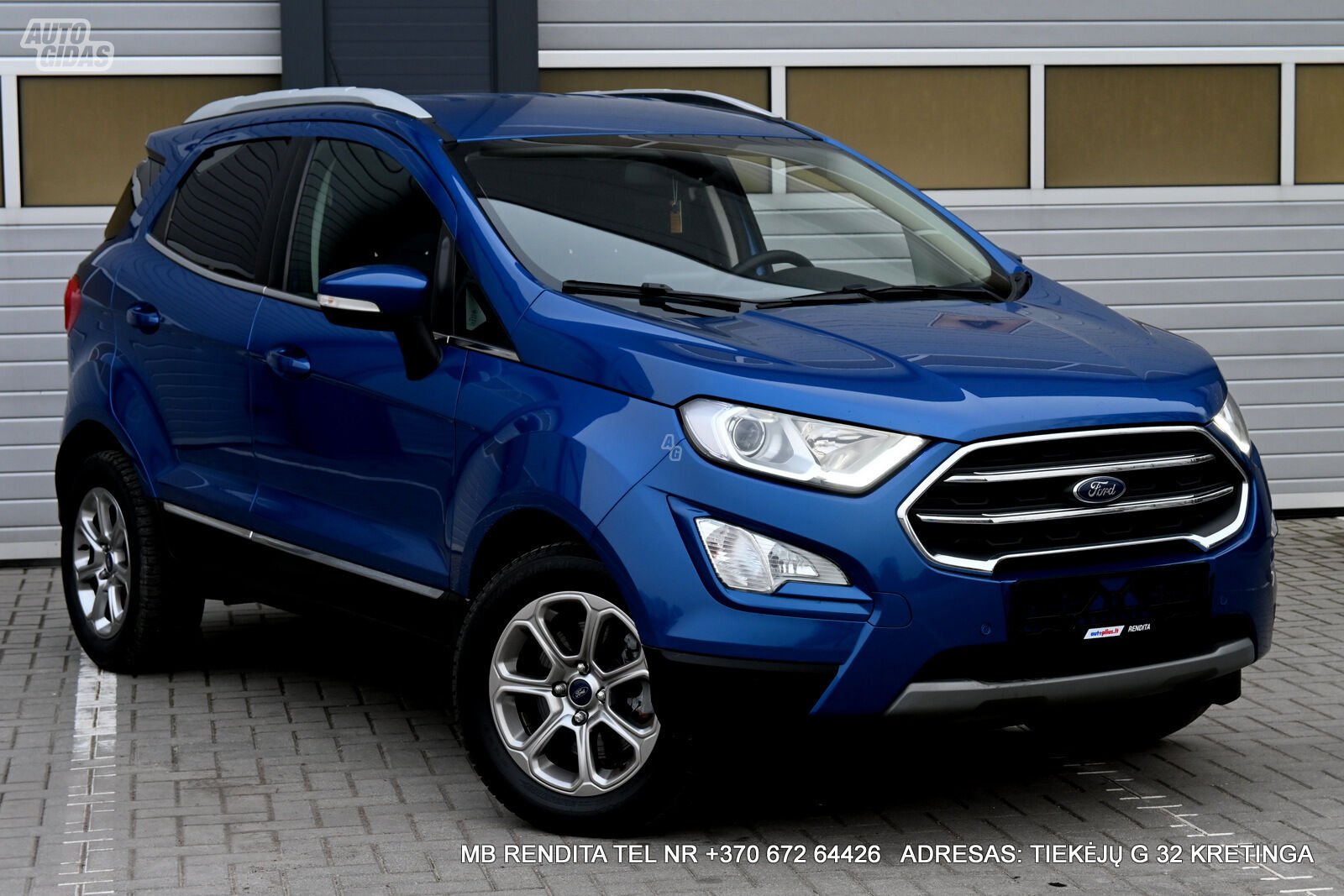 Ford EcoSport 2018 m Visureigis / Krosoveris