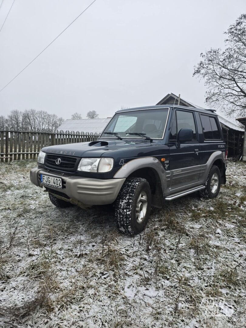 Hyundai Galloper 2000 m Visureigis / Krosoveris