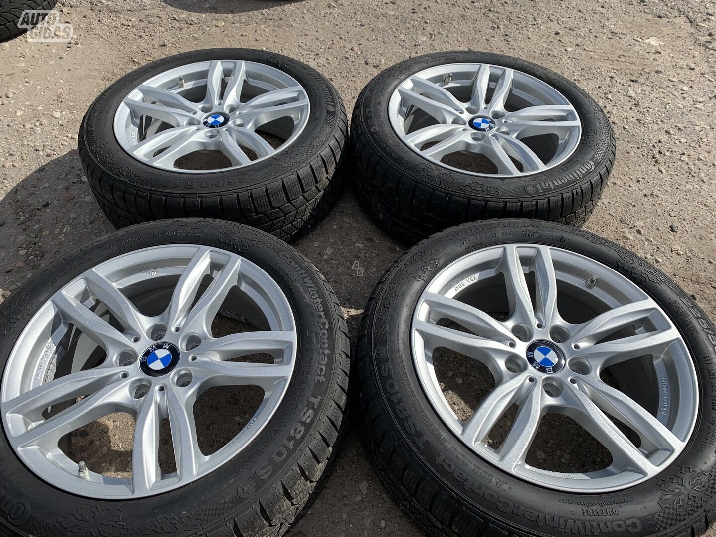 BMW Siunciam, 7,5J ET37 light alloy R17 rims