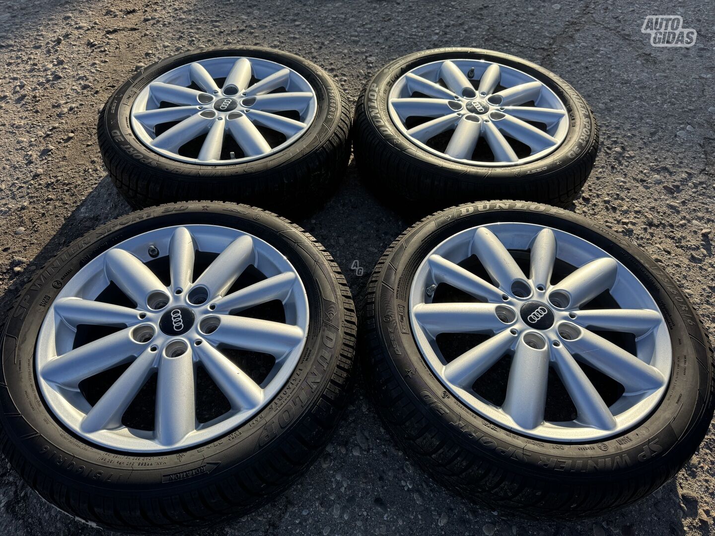 Audi Siunciam, 5,5J ET46 light alloy R16 rims