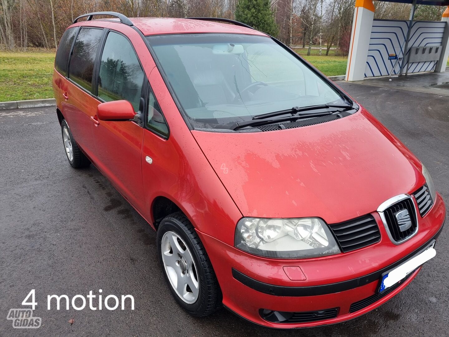 Seat Alhambra 2001 m Vienatūris