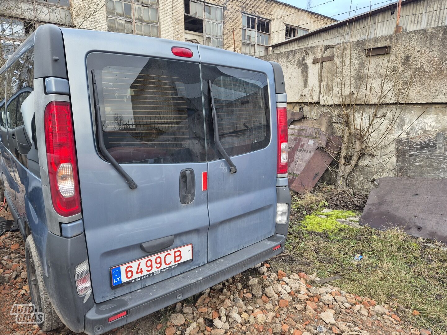 Opel Vivaro 2008 m Keleivinis mikroautobusas