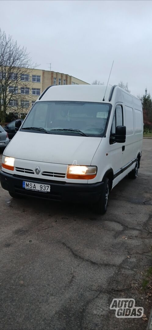 Renault Master 2002 m Krovininis mikroautobusas