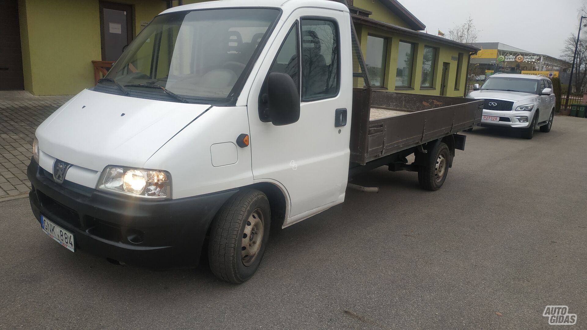 Peugeot Boxer 2003 m Krovininis mikroautobusas