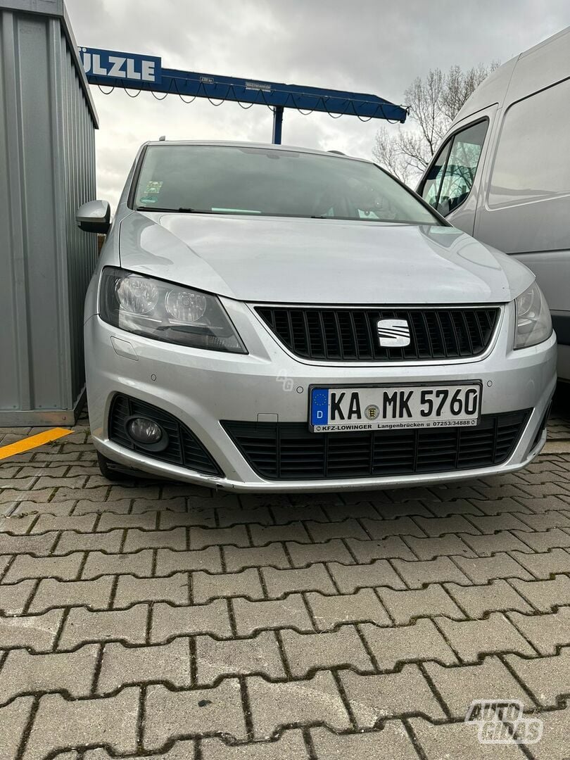 Seat Alhambra 2013 y Van