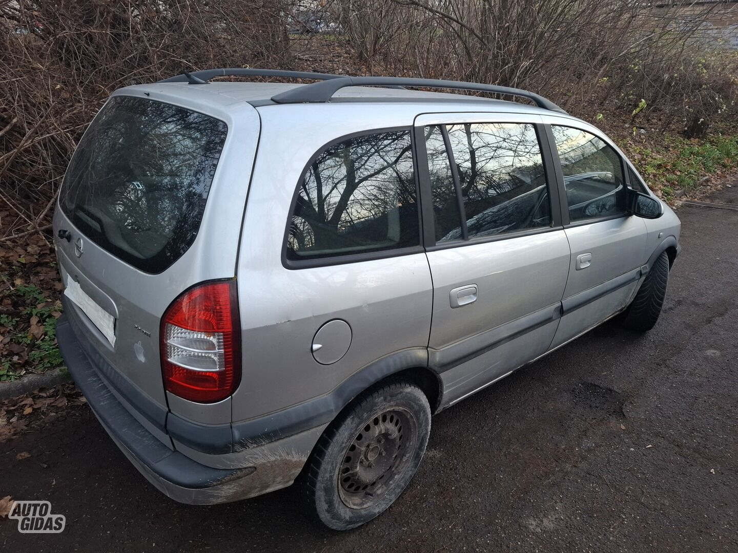 Opel Zafira 2004 m Hečbekas