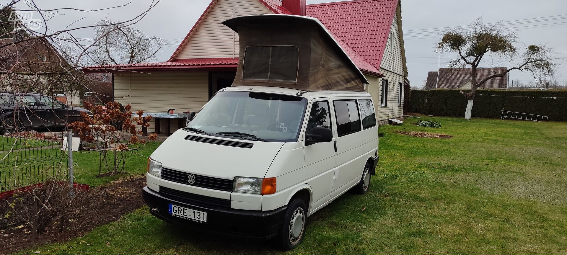 Volkswagen California 1994 m Keleivinis mikroautobusas