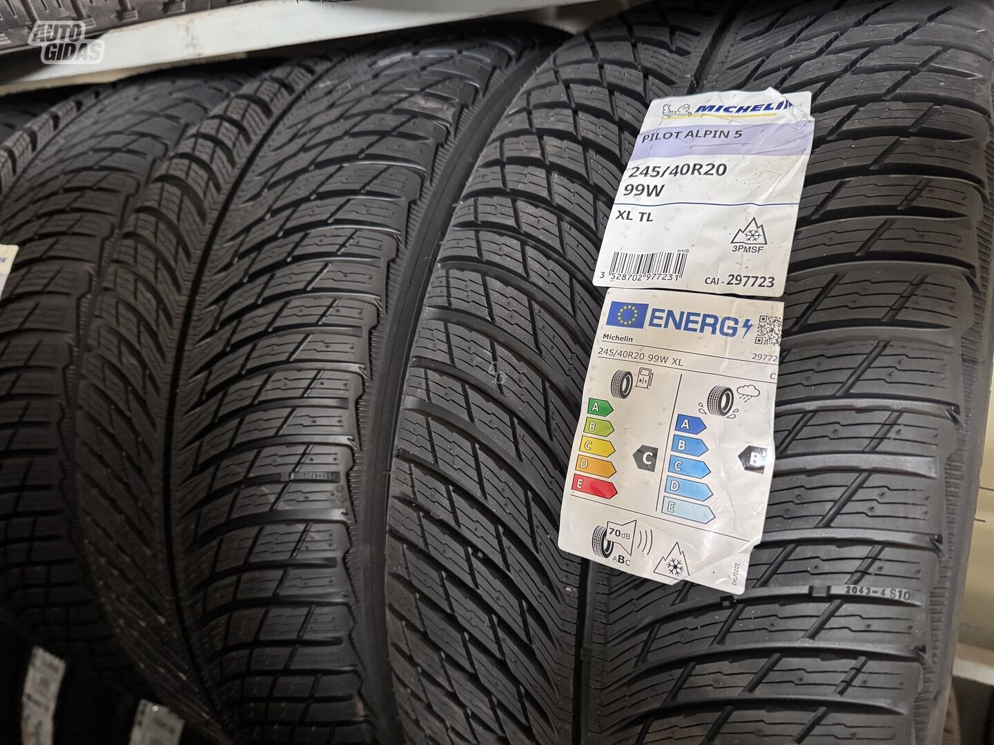 Michelin Alpin 5 R20 žieminės padangos lengviesiems