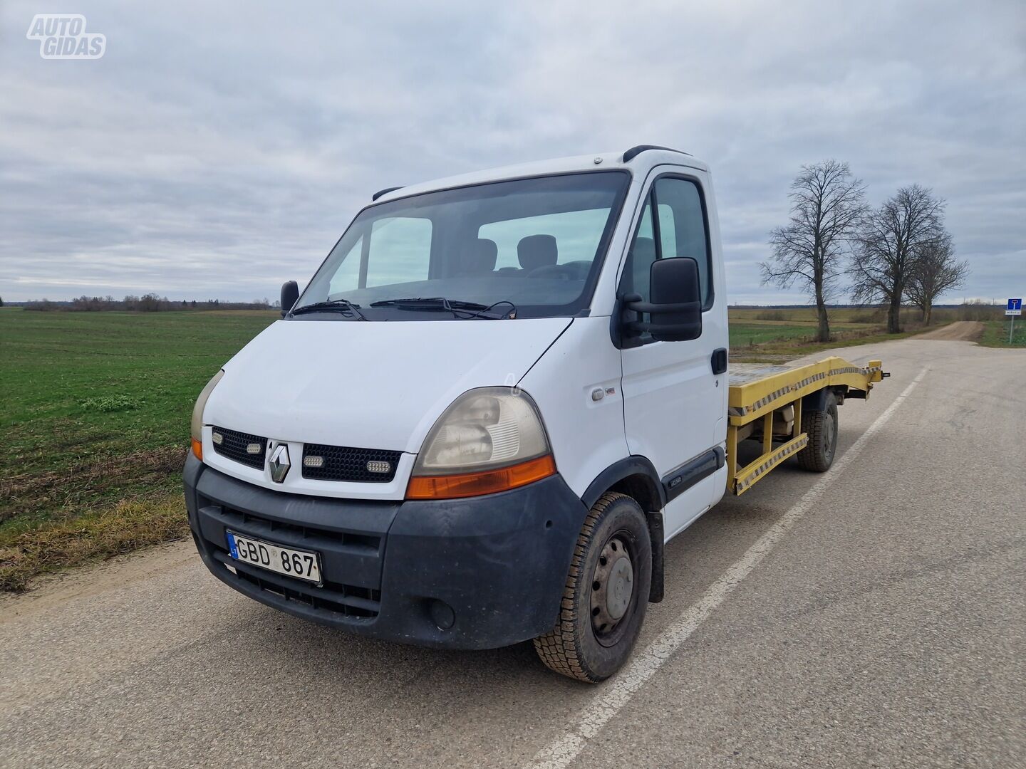 Renault Master 2006 m Autovėžis