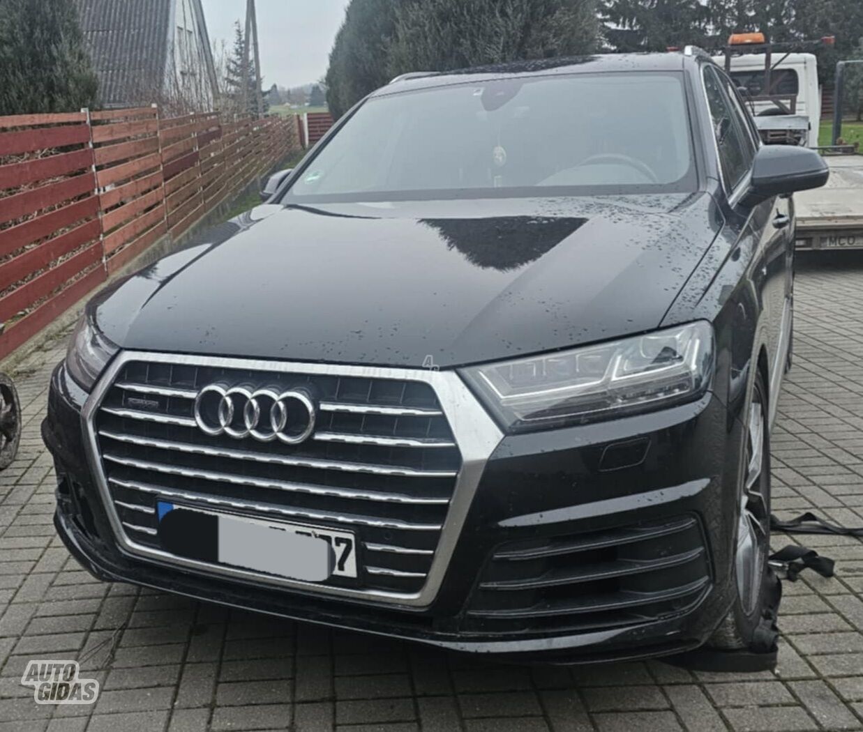 Audi Q7 2016 m dalys