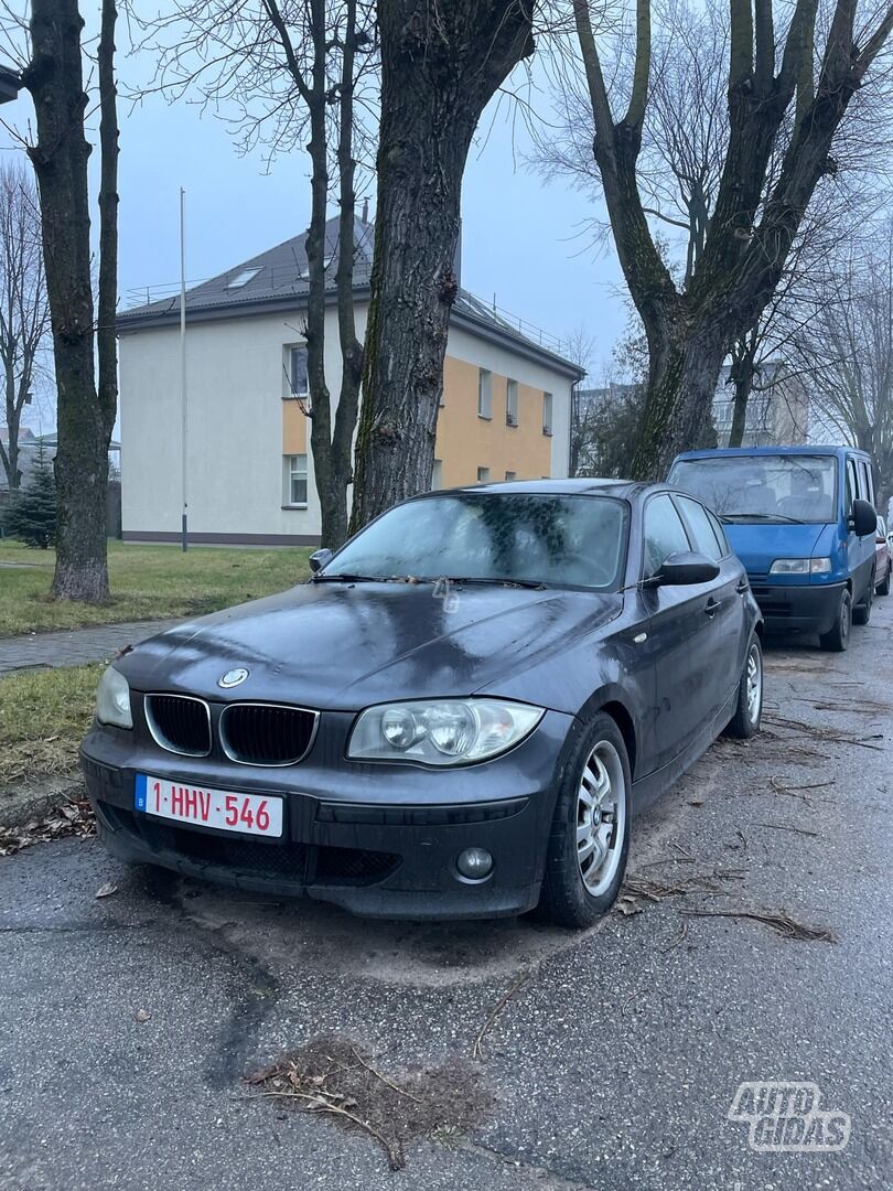 Bmw 118 2005 m Hečbekas