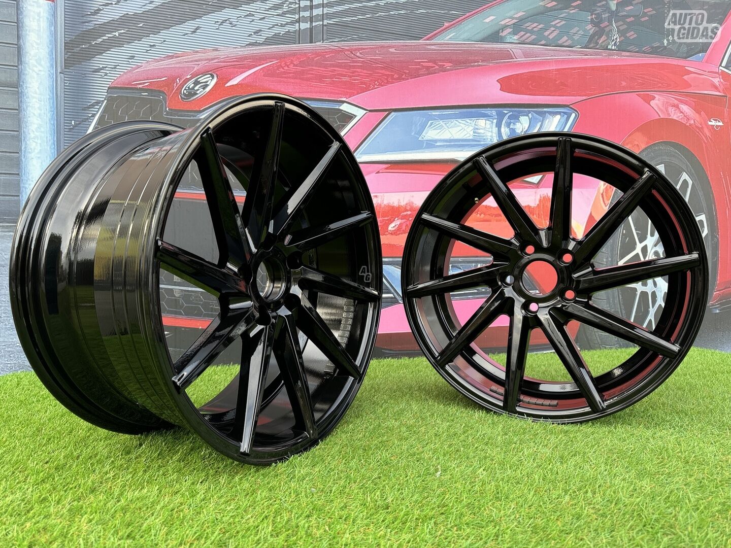 Autowheels Vossen Style defektas Audi, VW литые R18 диски