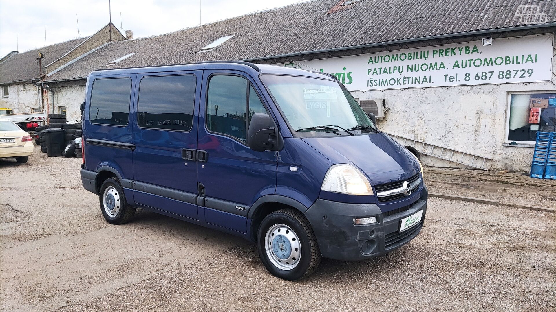 Opel Movano 2008 m Keleivinis mikroautobusas