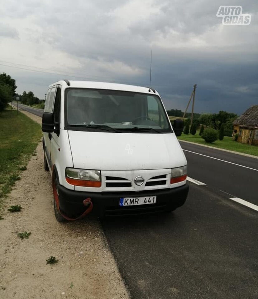 Nissan Interstar 2002 m Krovininis mikroautobusas