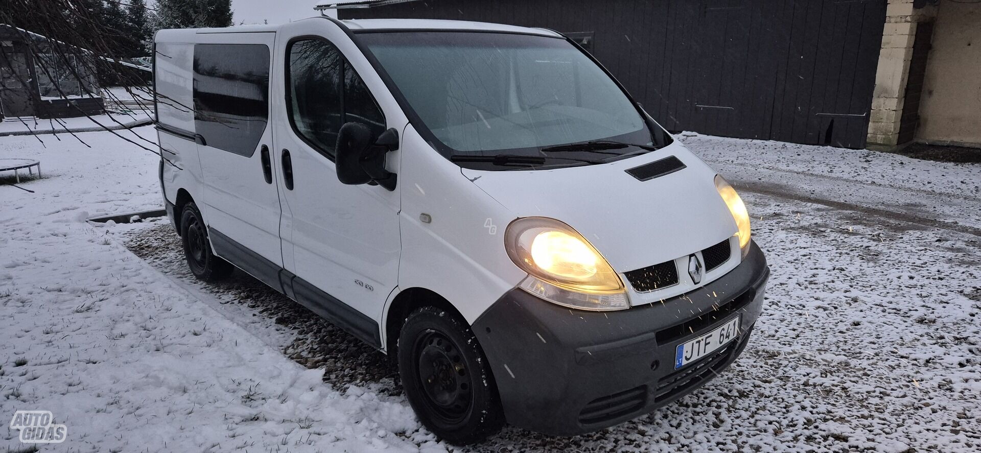 Renault Trafic 2003 г Грузовой микроавтобус