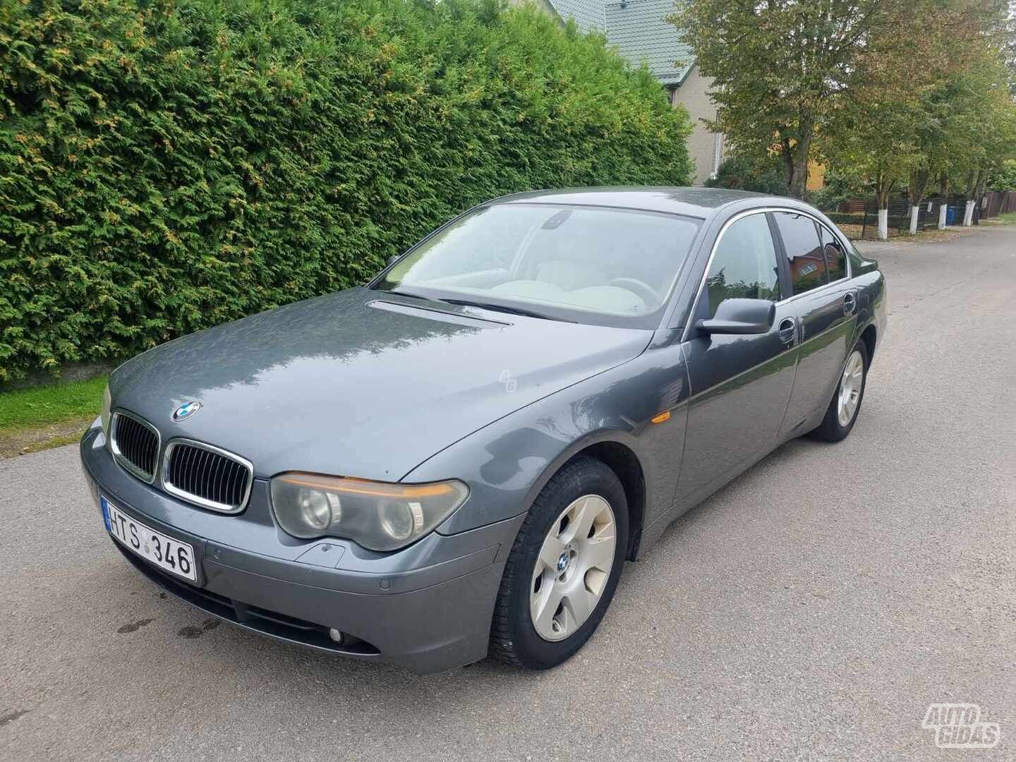 Bmw 730 2004 m Sedanas