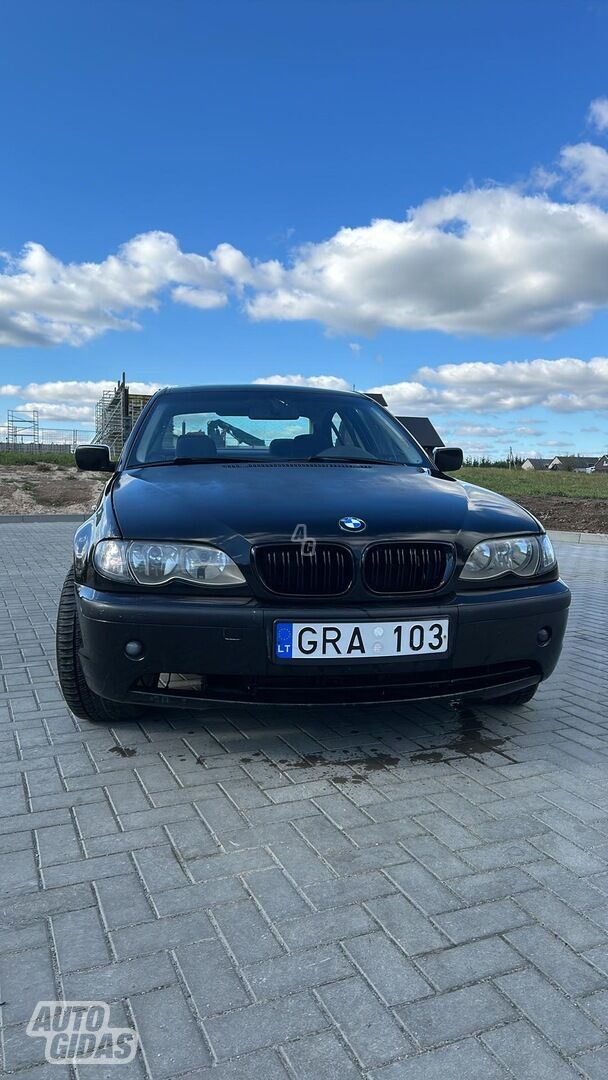 Bmw 330 2001 m Sedanas