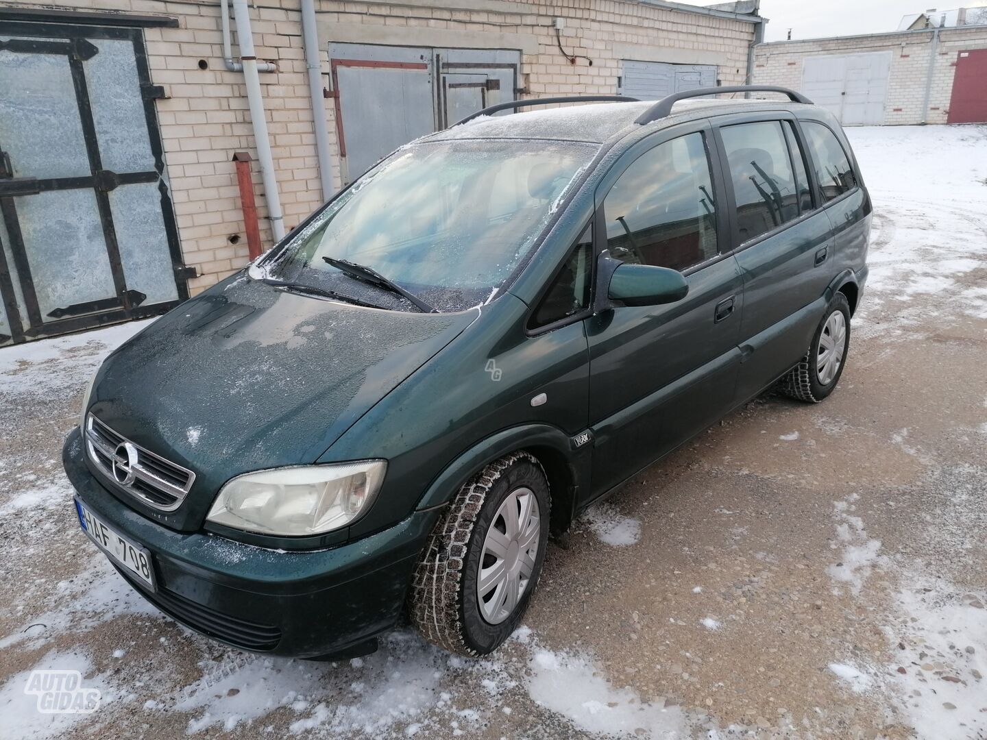 Opel Zafira 2005 m Vienatūris