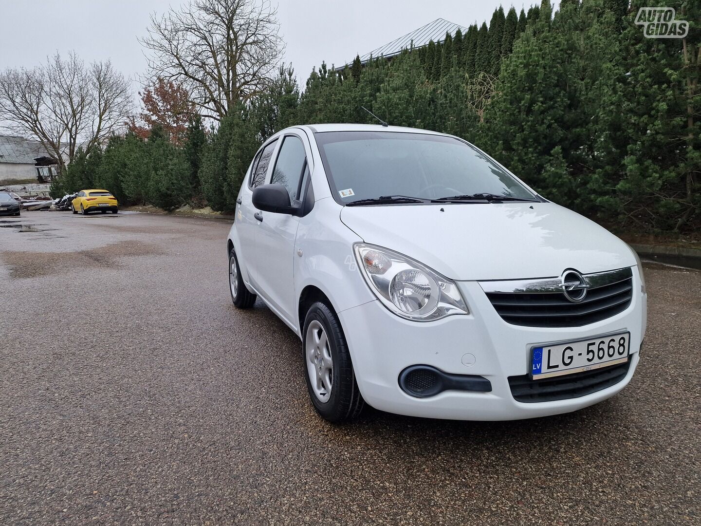 Opel Agila 2010 m Hečbekas