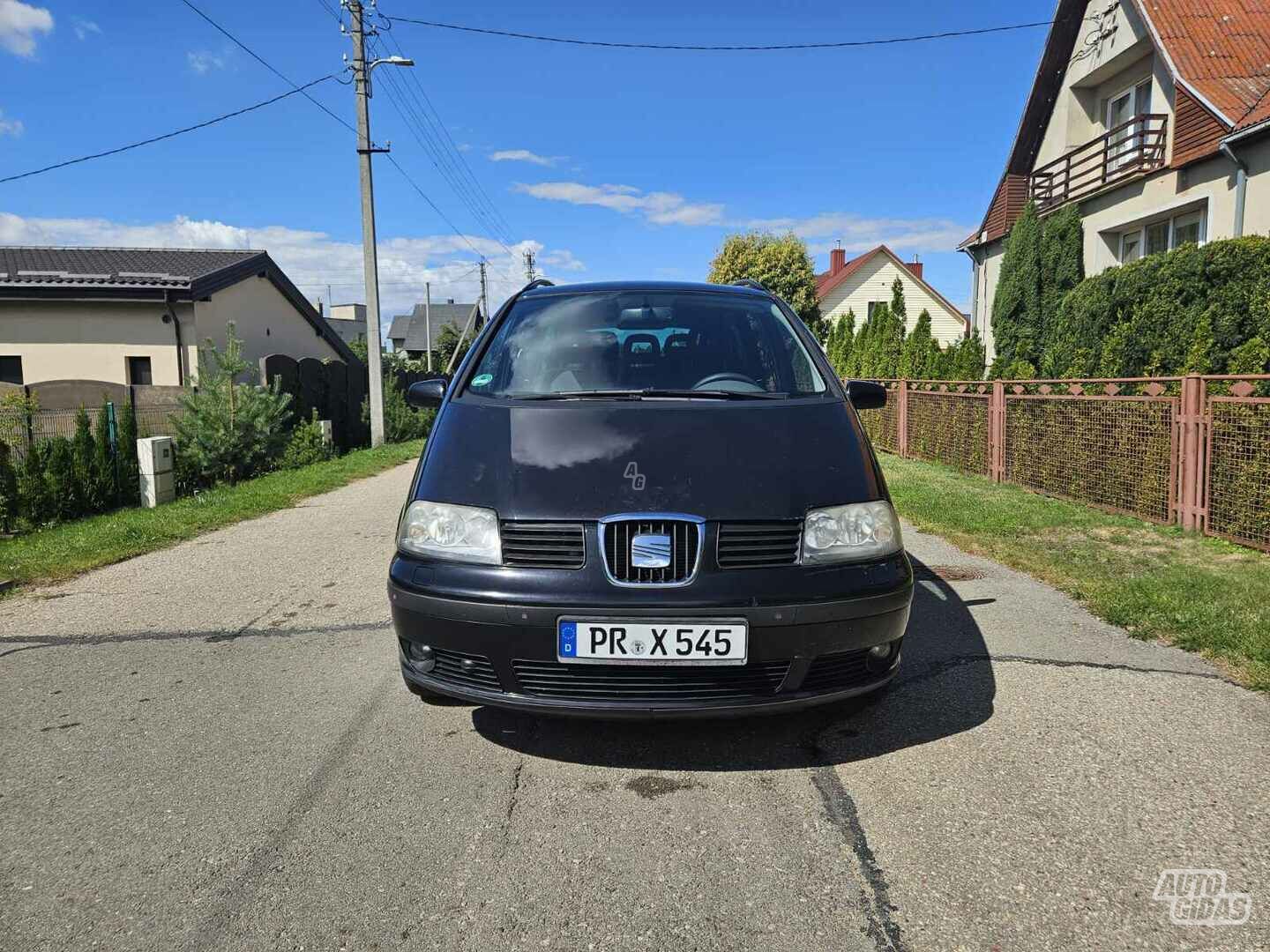 Seat Alhambra TDI 2007 y