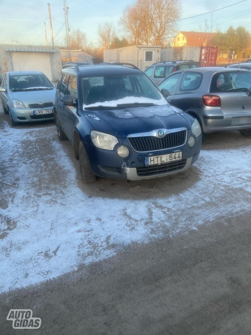 Skoda Yeti 2010 m Sedanas