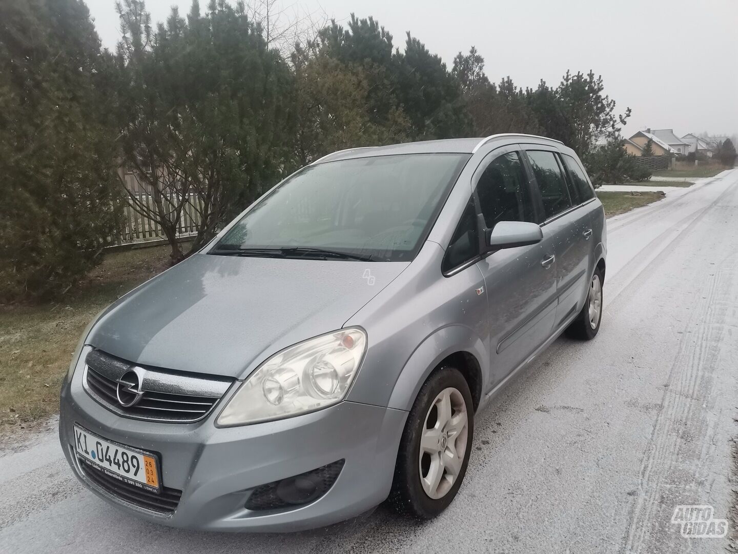 Opel Zafira Benzinas Vokietija 2009 m