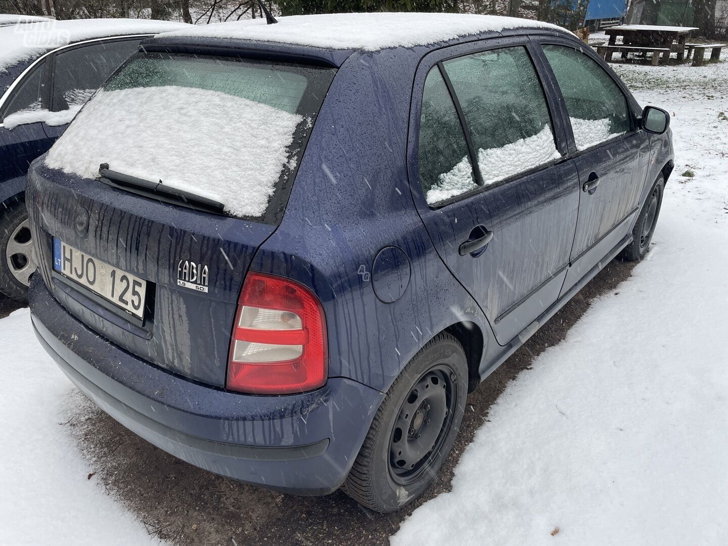 Skoda Fabia 2000 m Hečbekas