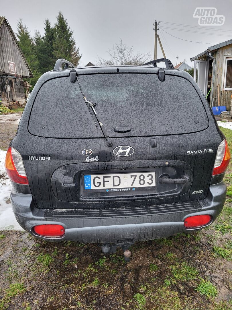 Hyundai Santa Fe 2003 y Off-road / Crossover