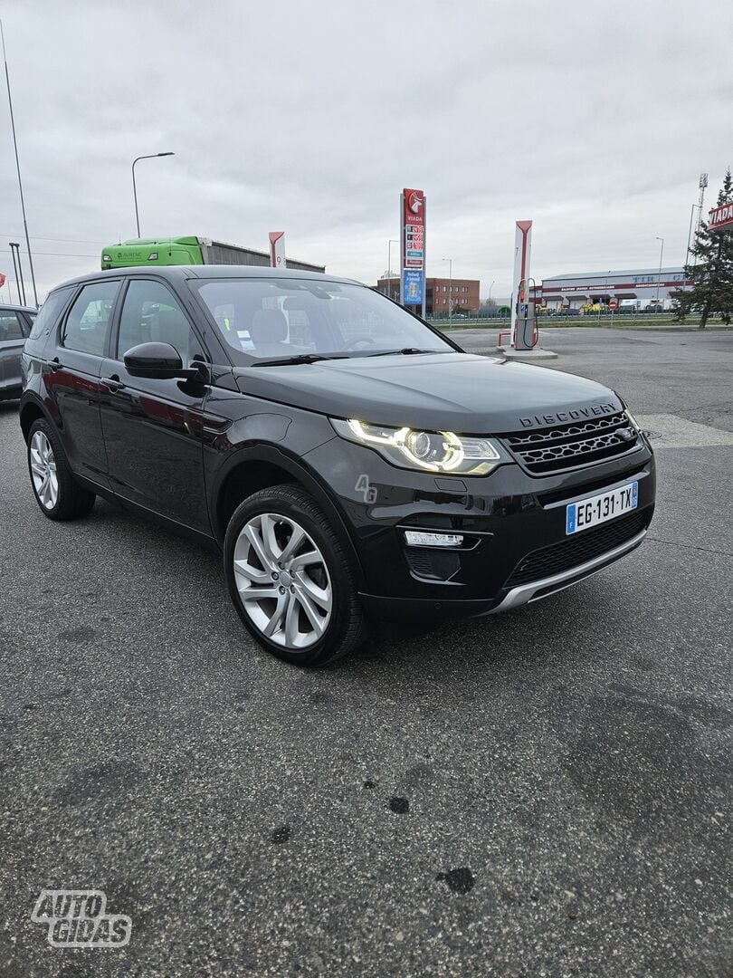 Land Rover Discovery Sport 2016 m Visureigis / Krosoveris